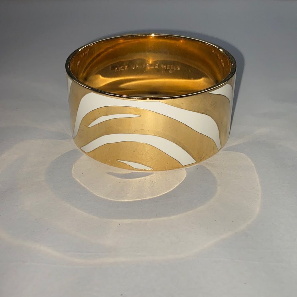 Kate Spade Gold and White Bracelet